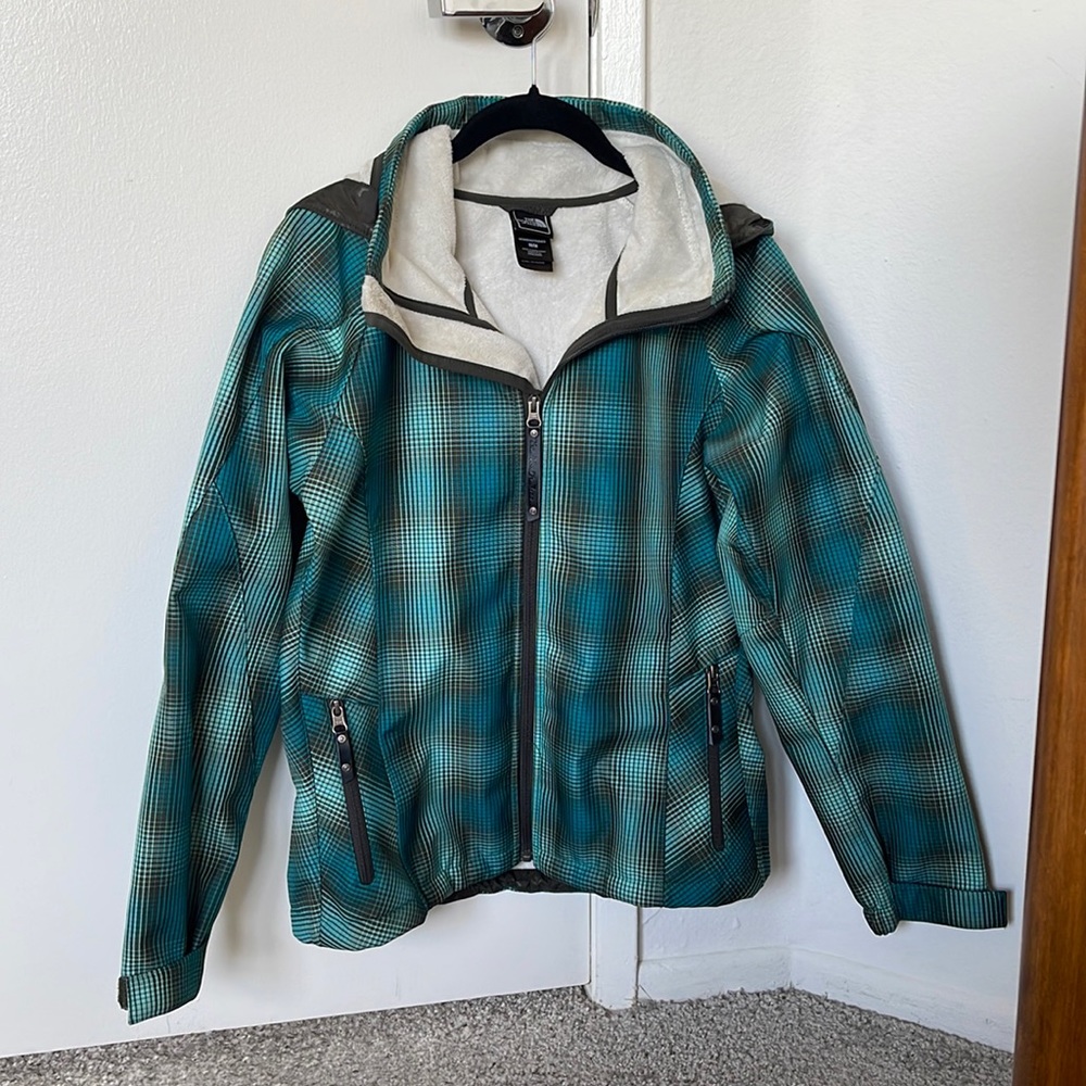 The North Face Women's Snow/Ski Fleece Lined Shell Zip-Up Jacket M